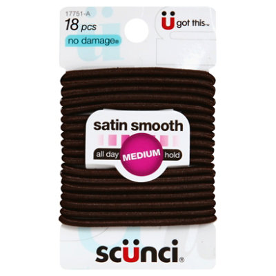 Scunci Elastics Brown No Damage - 18 PK - Image 1