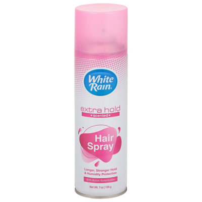 White Rain Extra Hold Aerosol Scented - 7OZ - Image 1