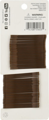 Conair Styling Essentials Bobby Pins Brown Curved - EA - Image 4