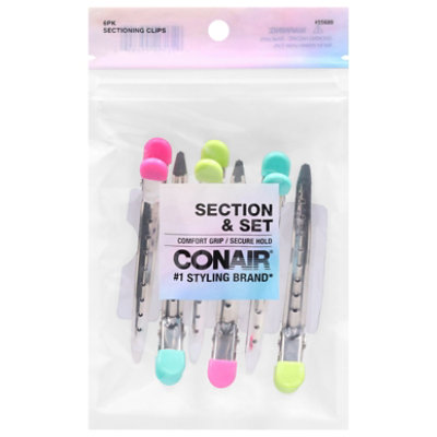 Conair Clip Metal W/rubber Cushion - 6.00 PK - Image 2