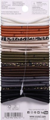 Scunci Elastic Print No-damage - 32 PK - Image 3