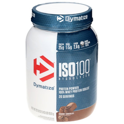 Dymatize Iso 100 1.4lb Gourmet Chocolate - 22.6 OZ - Image 2