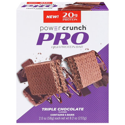 Power Crunch Pro Triple Chocolate - 8.2 OZ - Image 2