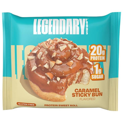 Legendary Protein Sweet Roll Caramel Sticky Bun - 2.3 OZ - Image 2