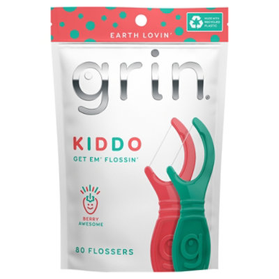 Grin Flossers Kiddo - 80 CT - Image 3
