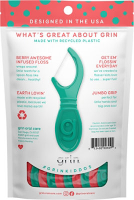 Grin Flossers Kiddo - 80 CT - Image 4