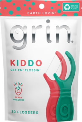 Grin Flossers Kiddo - 80 CT - Image 2
