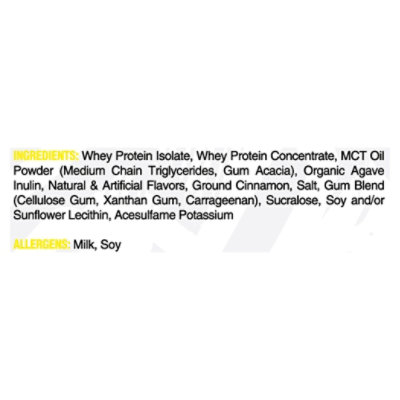 Ryse Cinnamon Toast Protein - 23.7 OZ - Image 4