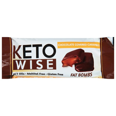 Healthsmart Keto Wise Fat Bmb Chc Cvrd Crml - 1.23 OZ - Image 2