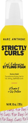 Marc Anthony Strictly Curls Curl Enhancing Styling Foam - 10OZ - Image 2