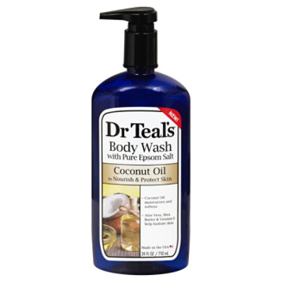 Dr Teal S Coconut Oil Body Wash - 24 OZ - Image 3
