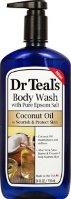 Dr Teal S Coconut Oil Body Wash - 24 OZ - Image 2