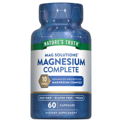 Nt Magnesium Advanced 10-in-1 Complex Capsules - 60 CT - Image 1
