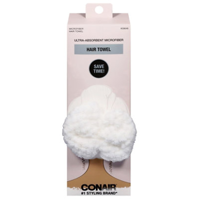 Conair Towel Hair W/ Bow - EA - Image 1