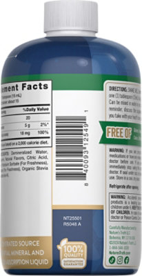 Nt Iron Liquid Ferrous Sulfate - 8 OZ - Image 5
