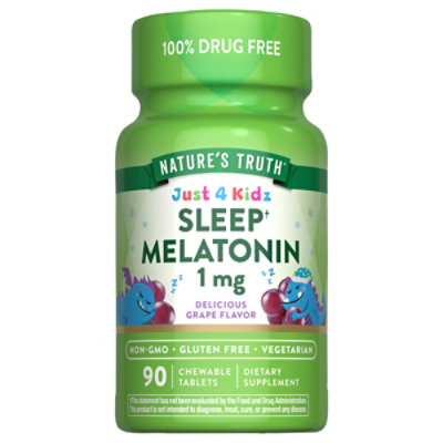 Nt Just 4 Kidz Melatonin 1mg - 90 CT - Image 2