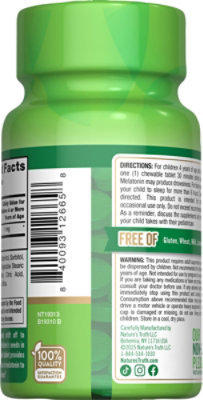 Nt Just 4 Kidz Melatonin 1mg - 90 CT - Image 4