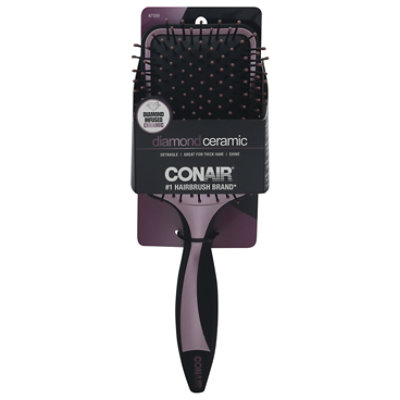 Conair Brush Diamond Ceramic Paddle - EA - Image 1