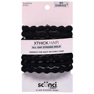 Conair Elastic Text W/beads X Thick Hair - 8.00 PK - Image 1