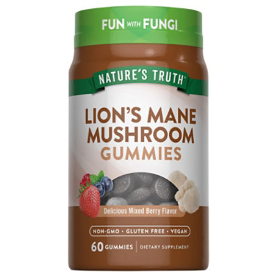 Nt Lions Mane Mushroom Gummy - 60 CT - Image 1