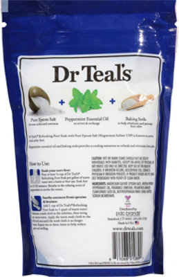 Dr. Teal S Foot Soak   Cooling Peppermint Epsom Salt - 32 OZ - Image 5