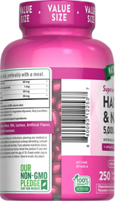 Nt Hair Skin & Nails Softgels - 250 CT - Image 4