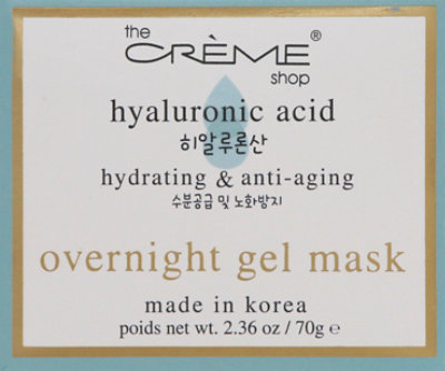 Tcs Mask Hyaluronic Acid Gelee Overnight - EA - Image 2