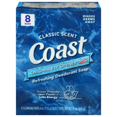 Coast Bath Bar Classic Scent 8pk - 32 OZ - Image 2