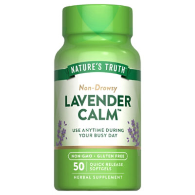 Nt Lavender Calm Softgels - 50 CT - Image 2