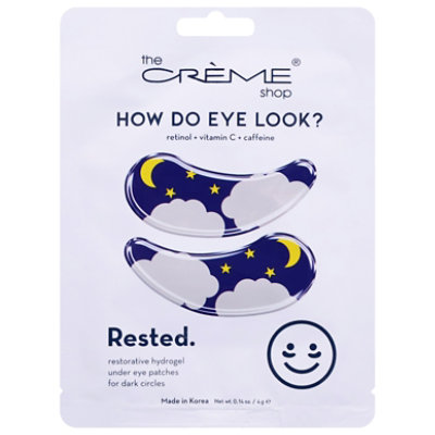 Tcs Patches How Do Eye Look Hydrogel Under Eye Retinol - EA - Image 1