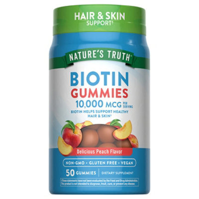 Nt Biotin Gummies 10000 Mcg - 50 CT - Image 2