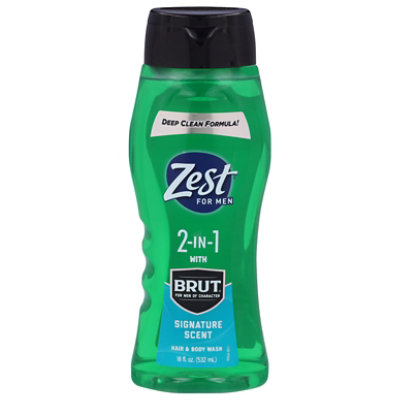 Zest Body Wash Brut - 18 OZ - Image 1