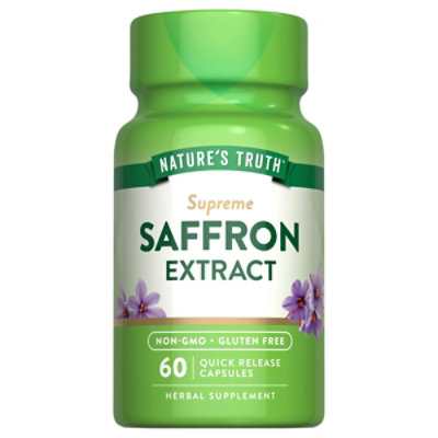 Nt Saffron Extract Capsules - 60 CT - Image 1