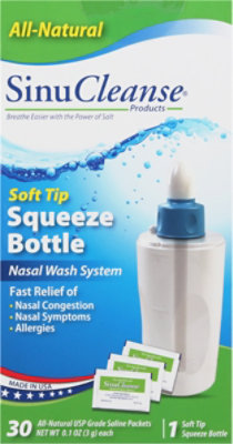 Sinucleanse Systems  Squeeze Nasal Wash Kit - 30 CT - Image 5
