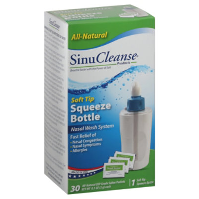 Sinucleanse Systems  Squeeze Nasal Wash Kit - 30 CT - Image 1