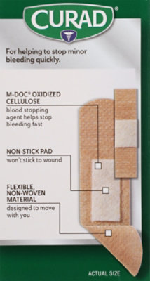 Curad Quickstop Instant Clotting Technology Felx-fabric Bandages - 30 CT - Image 4