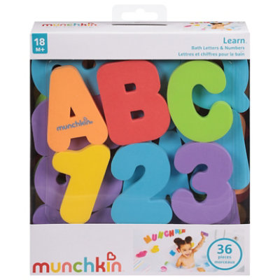 Munchkin Bath Letters And Numbers Toy Set - EA - Image 3