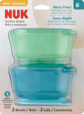Nuk Bowls Suction Neutral - 2.00 PK - Image 2