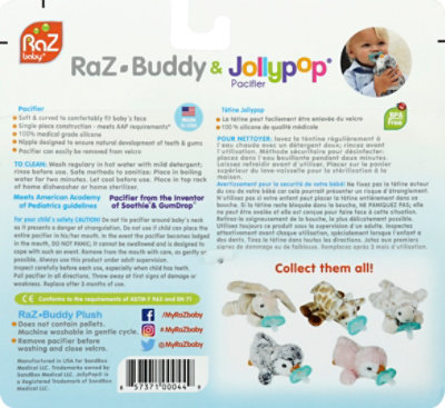 Raz Berry Paci Holder - 1.00 PC - Image 2