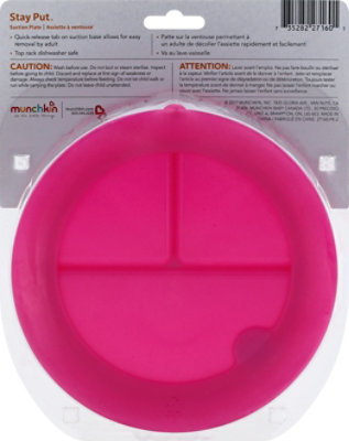 Munchkin Plate Stay Put Suction - 1.00 PC - Image 4