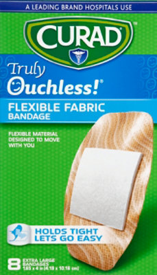 Curad Truly Ouchless Extra Large Silicone Bandages - 8 CT - Image 2