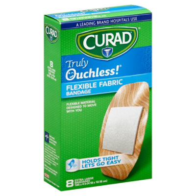 Curad Truly Ouchless Extra Large Silicone Bandages - 8 CT - Image 1