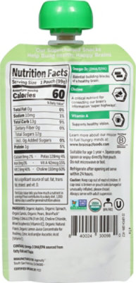 Little Brainiac Spinach Pear Blend - 3.50 OZ - Image 6