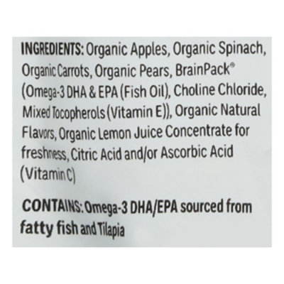Little Brainiac Spinach Pear Blend - 3.50 OZ - Image 5
