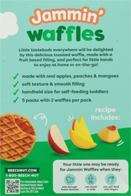 Beech Nut Jammin Waffle Peach Mango - 2.82 OZ - Image 5