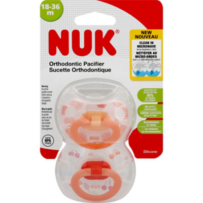 Nuk Pacifier Fashion Size 3 - 2.00 PK - Image 1
