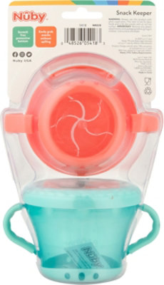 Nuby 2 Pack Snack Keeper - EA - Image 4
