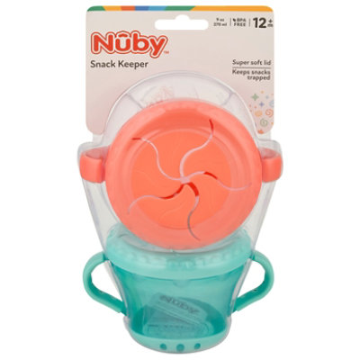 Nuby 2 Pack Snack Keeper - EA - Image 1