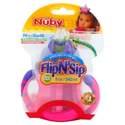 Nuby Cup Flip N Sip - EA - Image 1