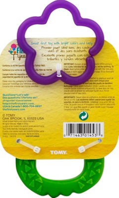 The First Years Bristle Buddy Teether- Green/yellow/blue - EA - Image 3